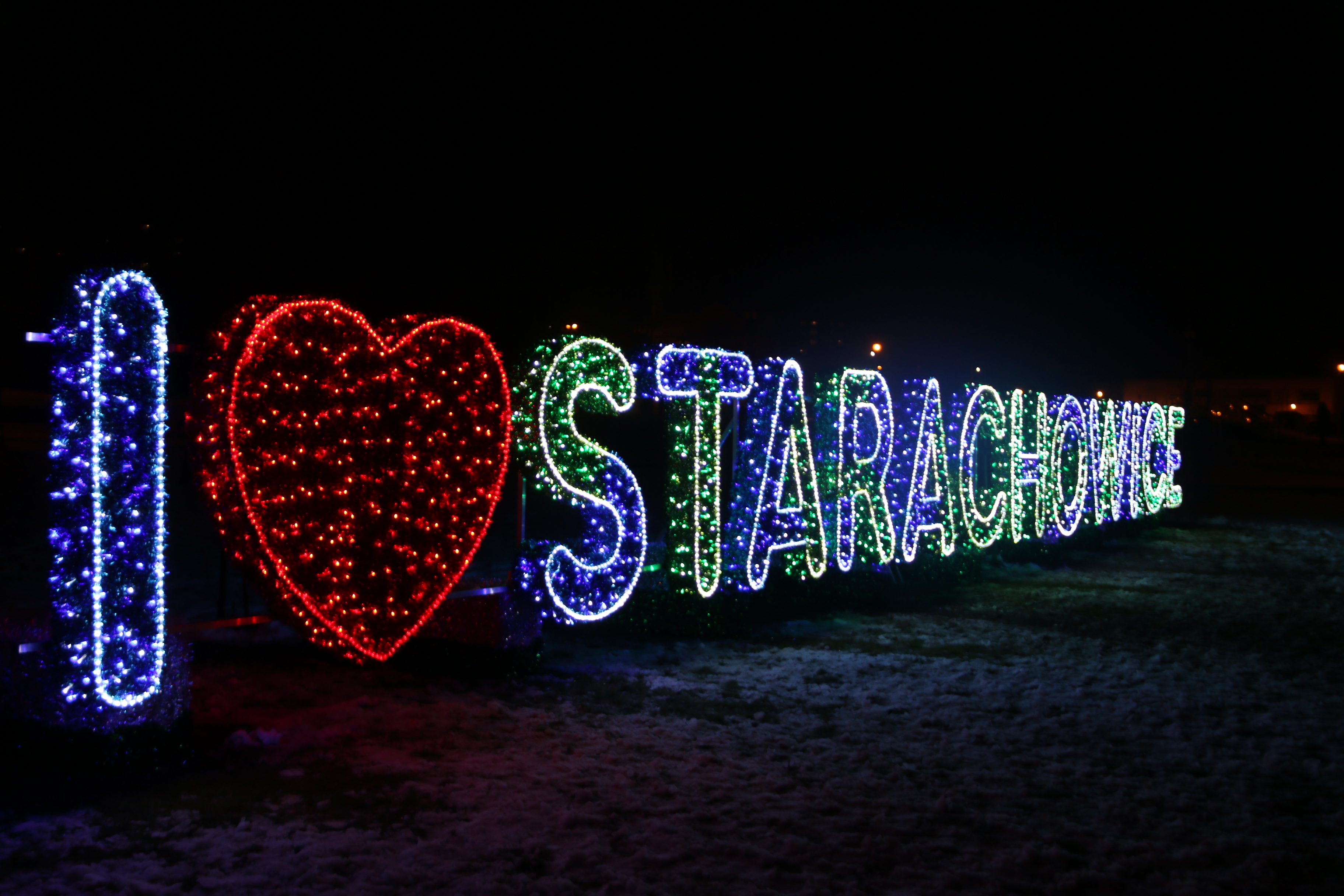 Napis 3 D„I ♥ Starachowice” images